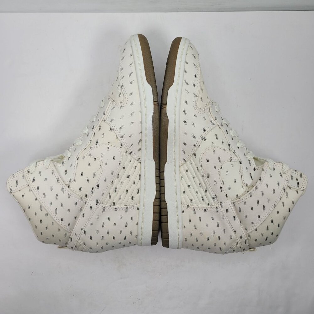 Nike Dunk Sky Hi Hidden Wedge Women's Cream Sneakers 543258-100 US Size 9 - Picture 6 of 9